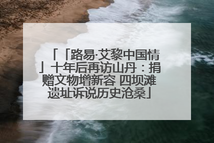 「路易·艾黎中国情」十年后再访山丹：捐赠文物增新容 四坝滩遗址诉说历史沧桑