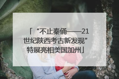“不止秦俑——21世纪陕西考古新发现”特展亮相美国加州