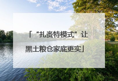 “扎赉特模式”让黑土粮仓家底更实