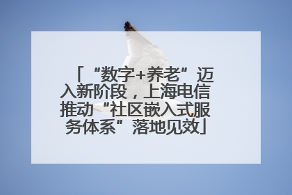 “数字+养老”迈入新阶段，上海电信推动“社区嵌入式服务体系”落地见效