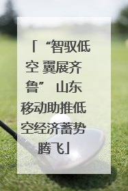 “智驭低空 翼展齐鲁” 山东移动助推低空经济蓄势腾飞