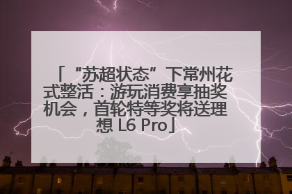 “苏超状态”下常州花式整活：游玩消费享抽奖机会，首轮特等奖将送理想 L6 Pro