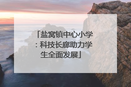 盐窝镇中心小学：科技长廊助力学生全面发展