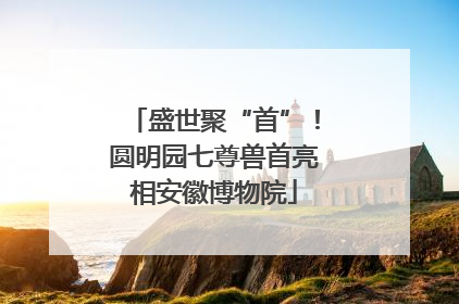 盛世聚“首”！圆明园七尊兽首亮相安徽博物院
