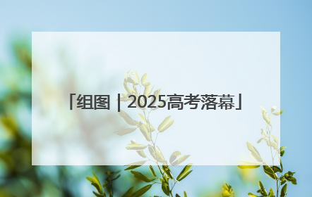 组图｜2025高考落幕