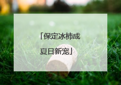 保定冰柿成夏日新宠