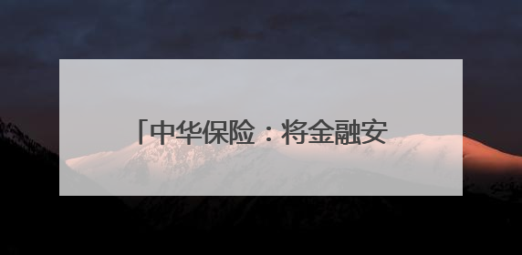 中华保险：将金融安全知识精准送进校园