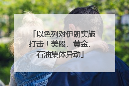 以色列对伊朗实施打击！美股、黄金、石油集体异动