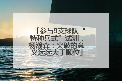 参与9支球队“特种兵式”试训，杨瀚森：突破的意义远远大于顺位
