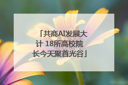 共商AI发展大计 18所高校院长今天聚首光谷