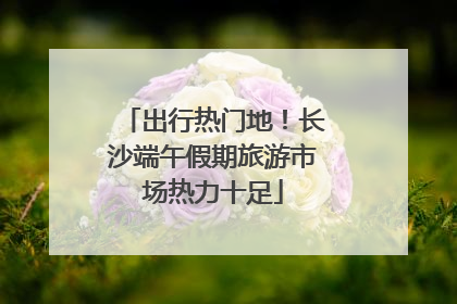 出行热门地！长沙端午假期旅游市场热力十足