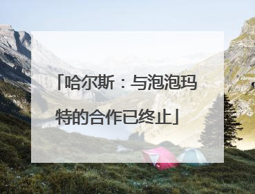 哈尔斯：与泡泡玛特的合作已终止