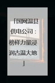 国网温县供电公司：榜样力量浸润古温大地