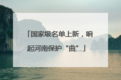 国家级名单上新，响起河南保护“曲”