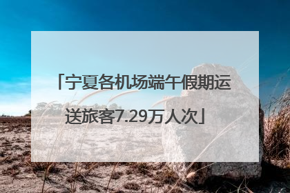 宁夏各机场端午假期运送旅客7.29万人次