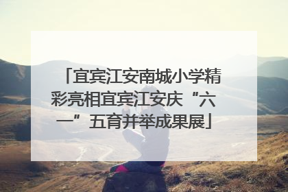 宜宾江安南城小学精彩亮相宜宾江安庆“六一”五育并举成果展