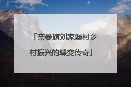 奈曼旗刘家堡村乡村振兴的蝶变传奇