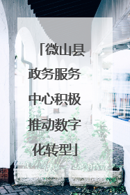 微山县政务服务中心积极推动数字化转型