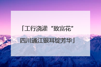 工行浇灌“致富花” 四川通江银耳绽芳华