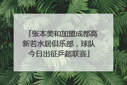张本美和加盟成都高新若水居俱乐部，球队今日出征乒超联赛
