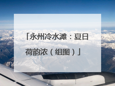 永州冷水滩：夏日荷韵浓（组图）