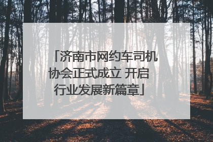 济南市网约车司机协会正式成立 开启行业发展新篇章