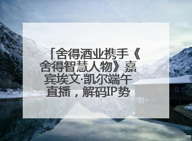 舍得酒业携手《舍得智慧人物》嘉宾埃文·凯尔端午直播，解码IP势能转化市场销量的有效路径