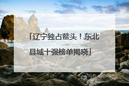 辽宁独占鳌头！东北县域十强榜单揭晓