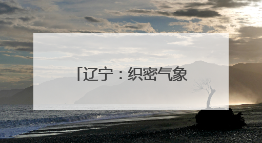 辽宁：织密气象安全防护网｜增发国债气象项目落地见效系列报道