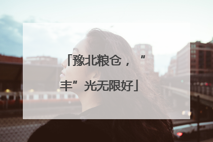 豫北粮仓，“丰”光无限好