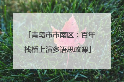 青岛市市南区：百年栈桥上演多语思政课