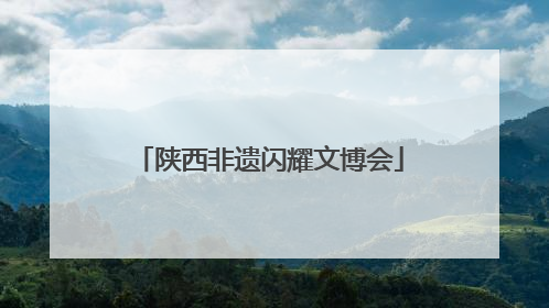 陕西非遗闪耀文博会