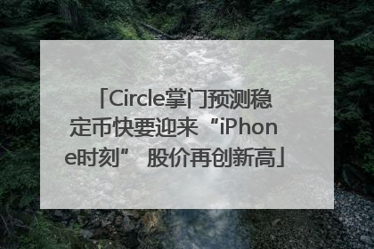 Circle掌门预测稳定币快要迎来“iPhone时刻” 股价再创新高
