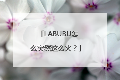 LABUBU怎么突然这么火？