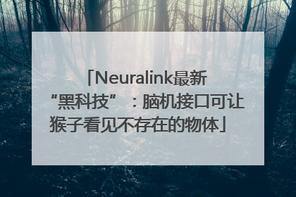 Neuralink最新“黑科技”：脑机接口可让猴子看见不存在的物体